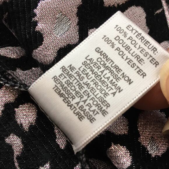 Design Lab Women’s Leopard Print Sleeveless Dress - Picture 4 of 6